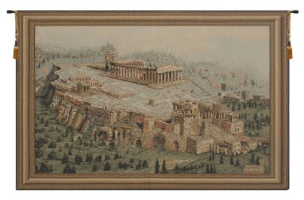 Acropolis Tapestry Wall Hanging (size: H 24" x W 38")