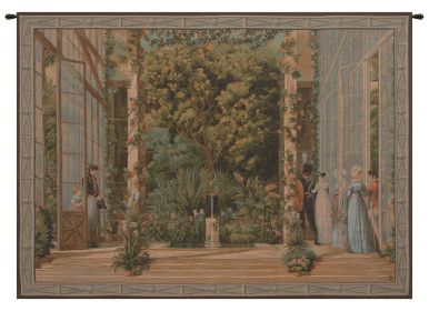 La Grand Serre French Tapestry (size: H 42" x W 58")