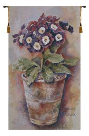 Primula Belgian Tapestry Wall Art (size: H 72" x W 44")