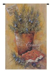 Rosemary Belgian Tapestry Wall Art (size: H 72" x W 44")