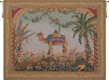 The Camel French Tapestry (size: H 25" x W 32")