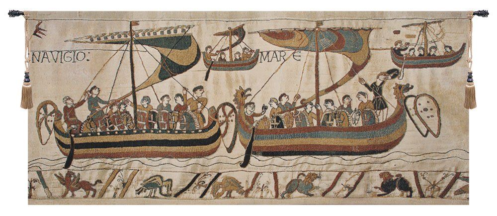 Bayeux Navigio Belgian Tapestry Wall Art
