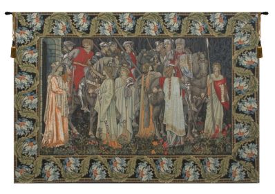 The Holy Grail  European Tapestry (size: H 49" x W 66")