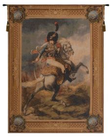 Cavalier de la Garde Imperiale French Tapestry (size: H 58" x W 44")