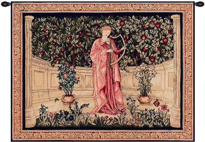 The Minstrel French Tapestry (size: H 32" x W 42")