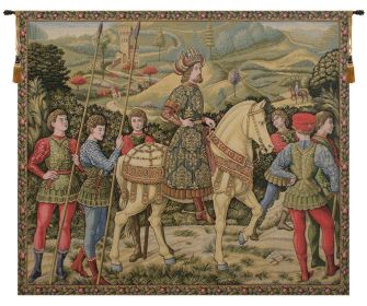 John VIII Palaelogus Italian Wall Tapestry (size: H 24" x W 30")