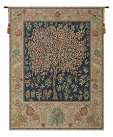 Pastel Tree of Life Tapestry (size: H 69" x W 51")