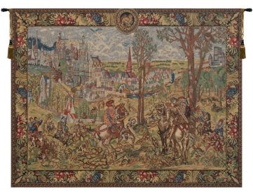 Vieux Brussels Tapestry (size: H 33" x W 43")