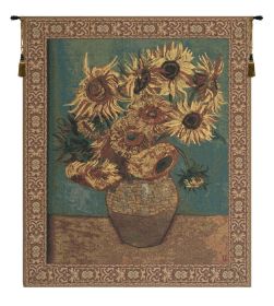 Sunflowers  Tapestry (size: H 33" x W 26")