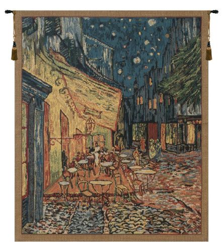 Van Gogh's Terrace  Tapestry