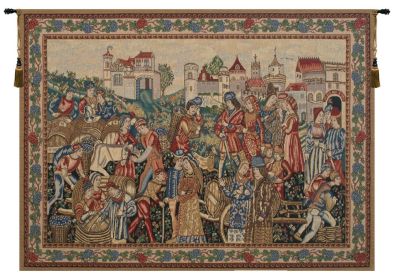 Wine Merchants Tapestry (size: H 33" x W 44")