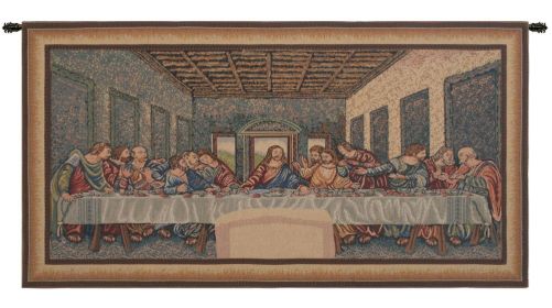 Last Supper II Tapestry (size: H 34" x W 63")