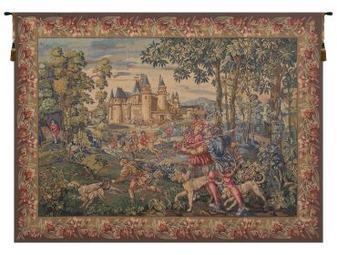 La Chasse  Tapestry (size: H 45" x W 69")