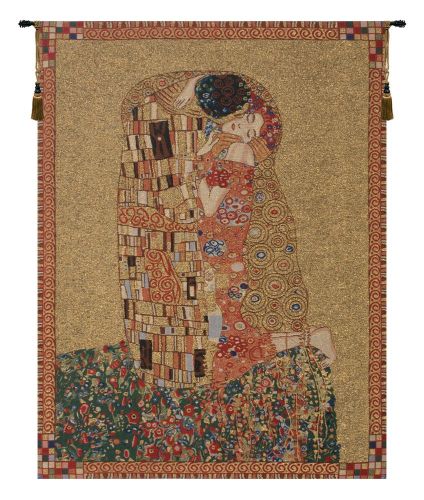 Klimt's Kiss Tapestry