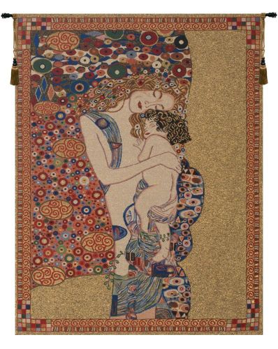 Klimt's Mother and Child Tapestry