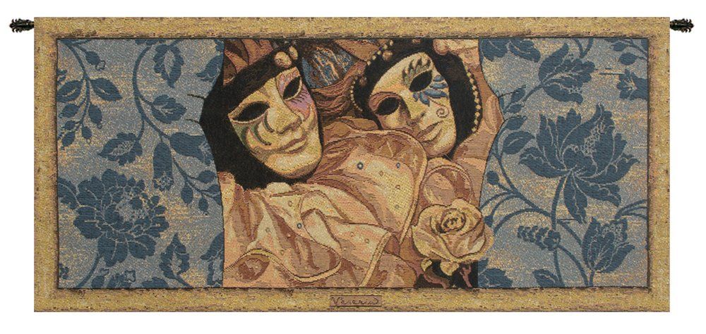 Venice Carnival Italian Wall Tapestry