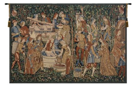 Vendages Rust Tapestry (size: H 22" x W 39")