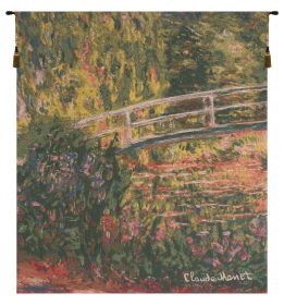Pont Japonnais European Tapestry (size: H 26" x W 36")