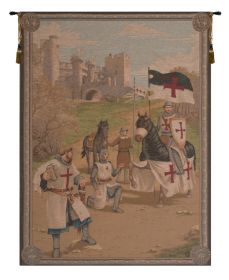 Templars French Tapestry (size: H 59" x W 43")