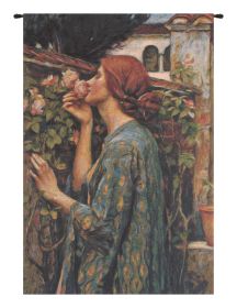 Soul of Rose European Tapestry (size: H 40" x W 28")