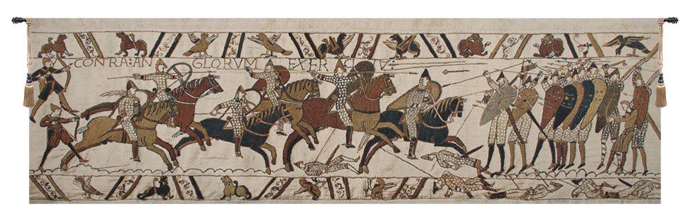 Battle of Hastings II Belgian Tapestry Wall Art