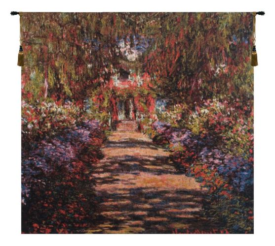 Allee De Monet Belgian Tapestry Wall Art