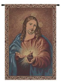 Heart of Jesus European Wall Art (size: H 18" x W 13")