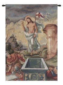 Jesus Resurrected European Wall Art (size: H 26" x W 18")