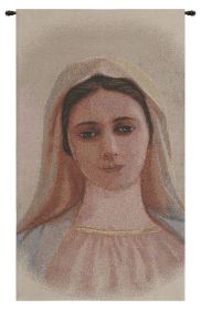 Our Lady of Medjugorie European Wall Art (size: H 27" x W 18")